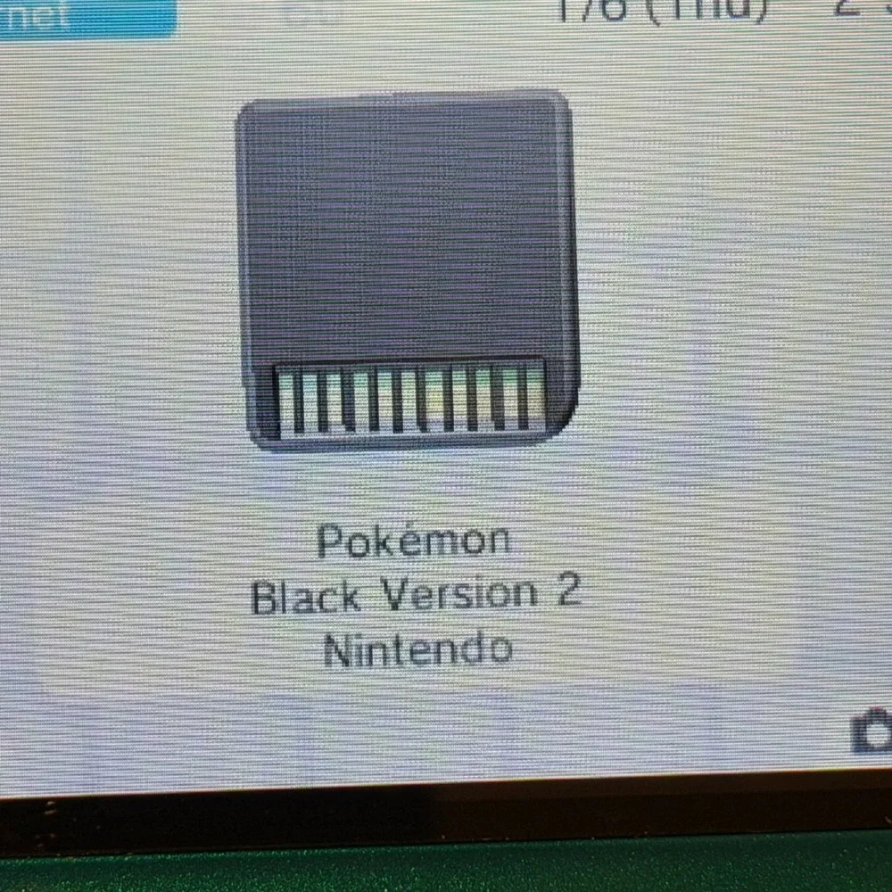 Pokemon Black Version 2 Nintendo DS Game TWL-IREO-USA Authentic Tested